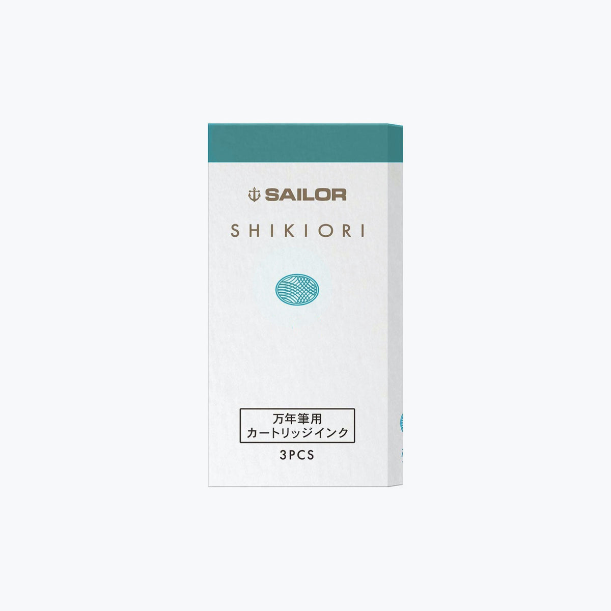Box of Sailor Shikiori Shitoshito bright teal fountain pen ink cartridges