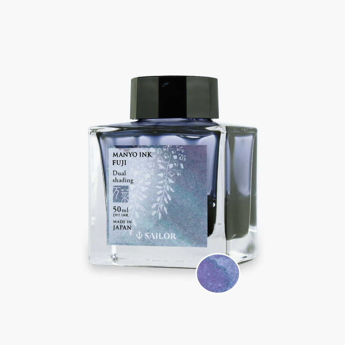 Sailor - Fountain Pen Ink - Manyo 3 (Dual Shading) - Fuji