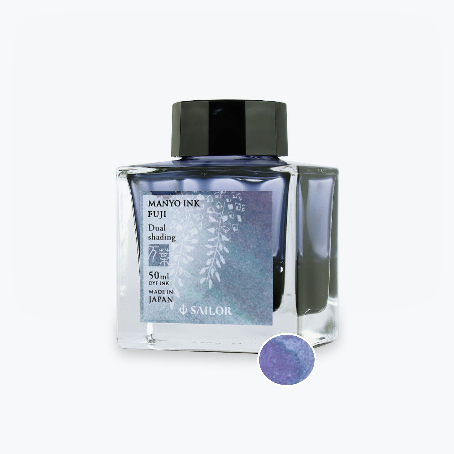 Sailor - Fountain Pen Ink - Manyo 3 (Dual Shading) - Fuji