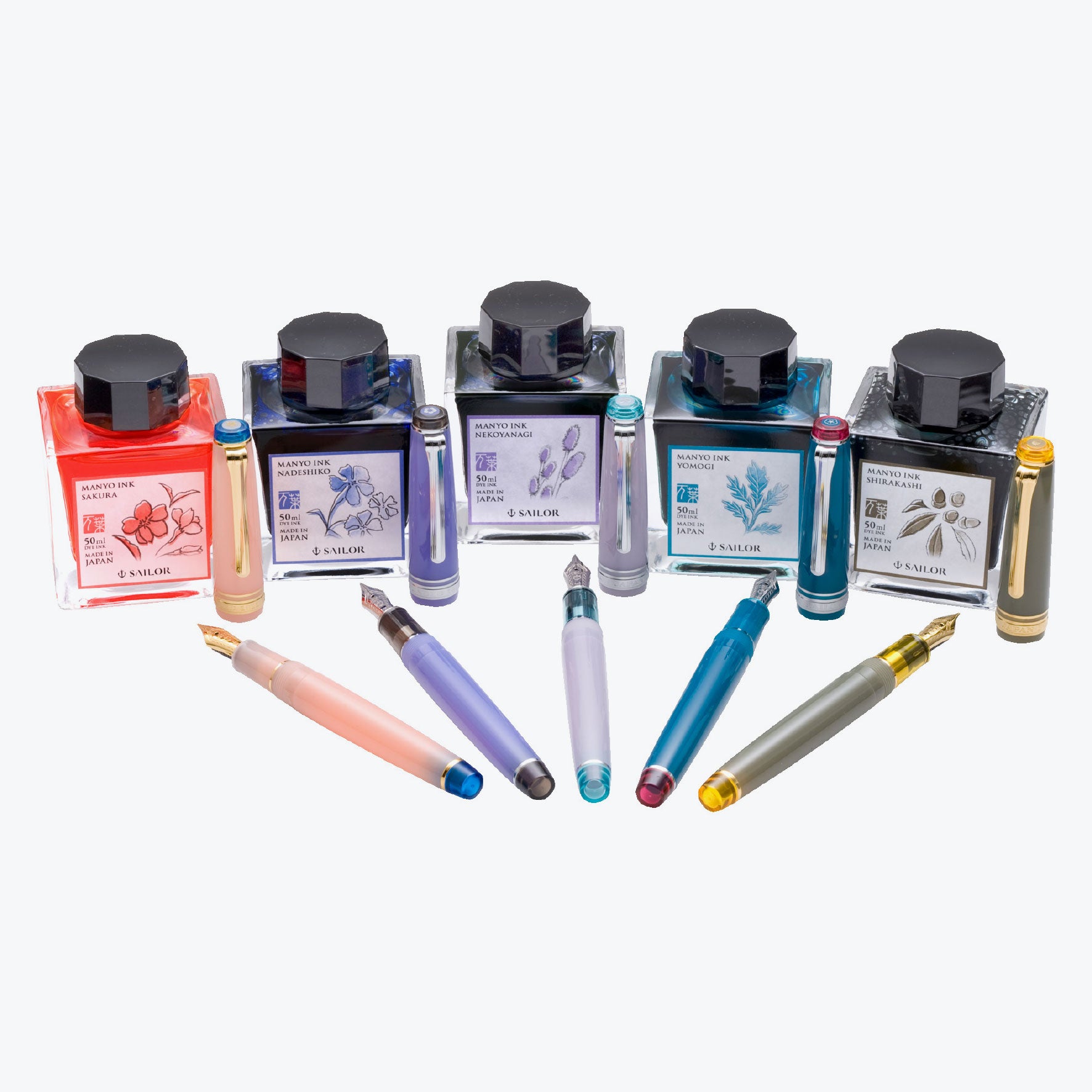 Sailor - Fountain Pen Set - ProGear Slim - Manyo - Plum <Outgoing>