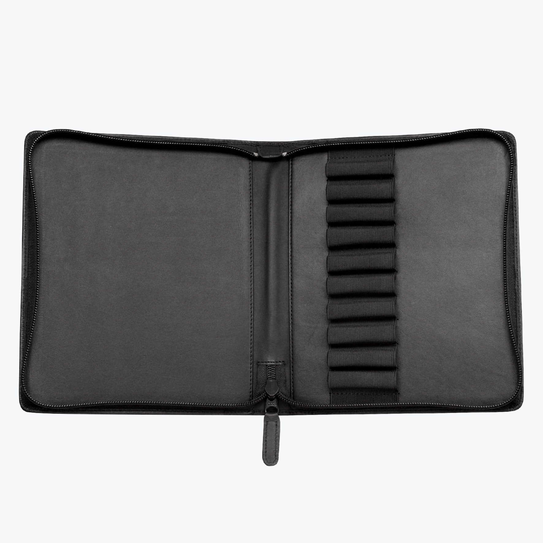 Sailor - Pen Case - Leather - 10 Slot - Black <Outgoing>