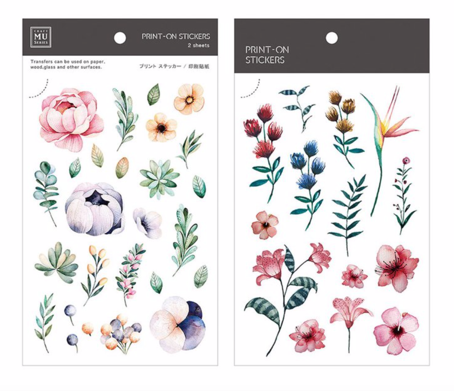 MU Lifestyle - Planner Sticker - Print On - #011 <Outgoing>