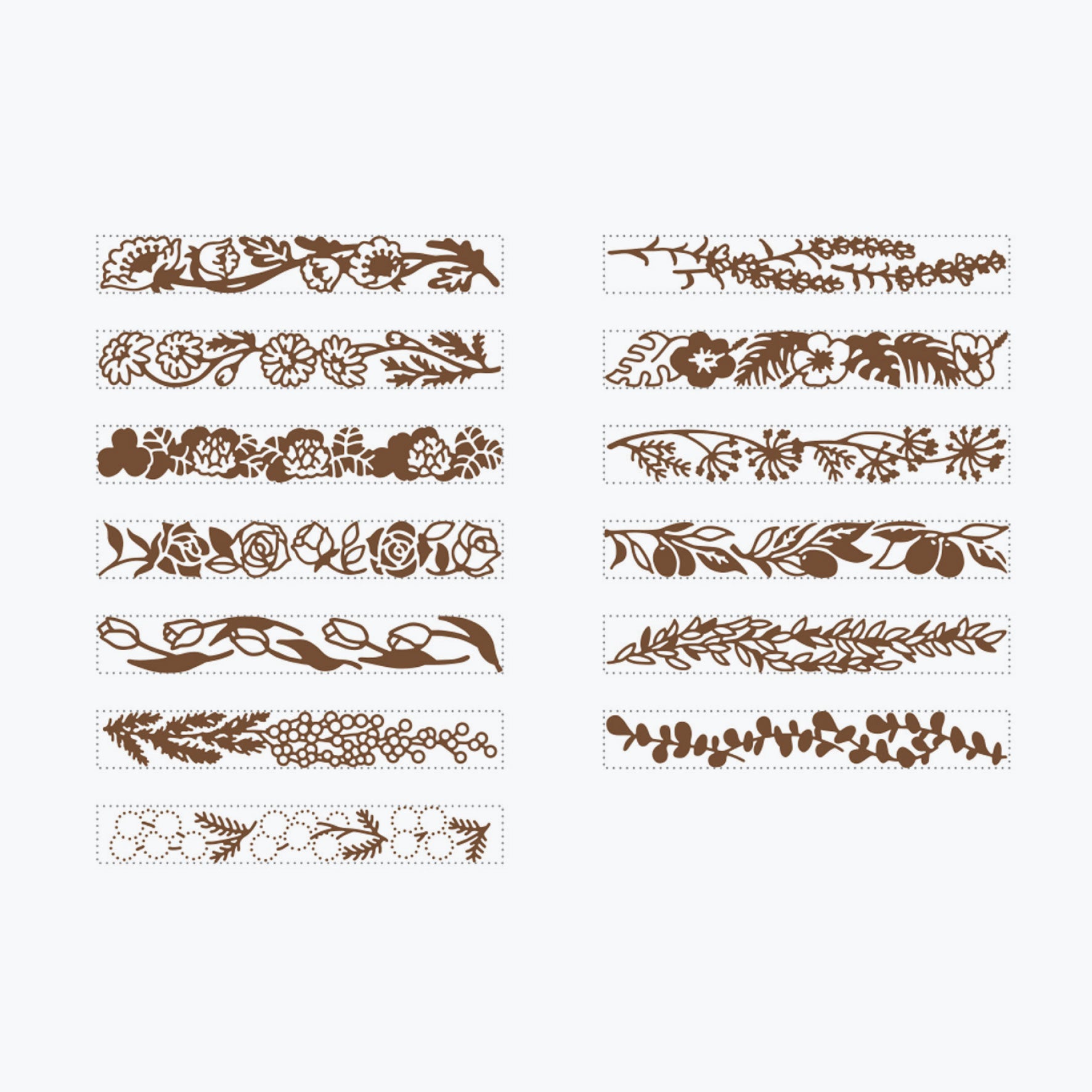 Shachihata - Stamp - Rotating - Plants