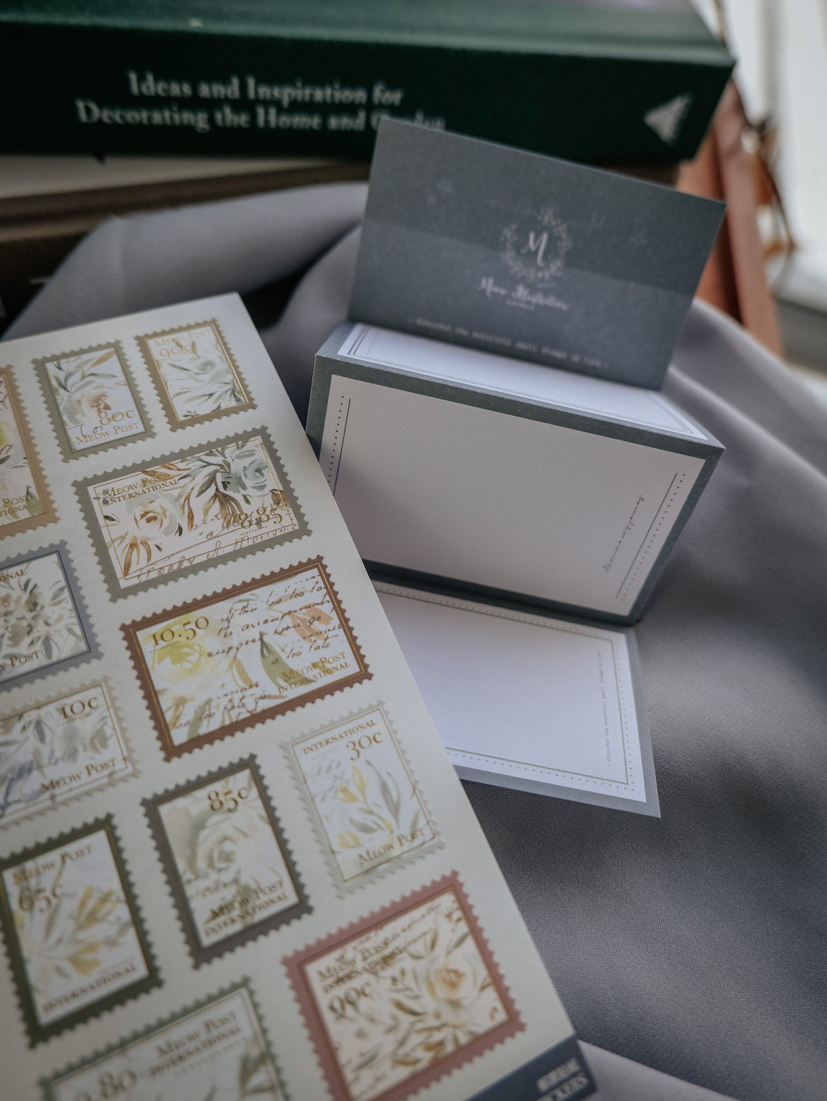 Meow Illustration - Planner Sticker - Rose Lover