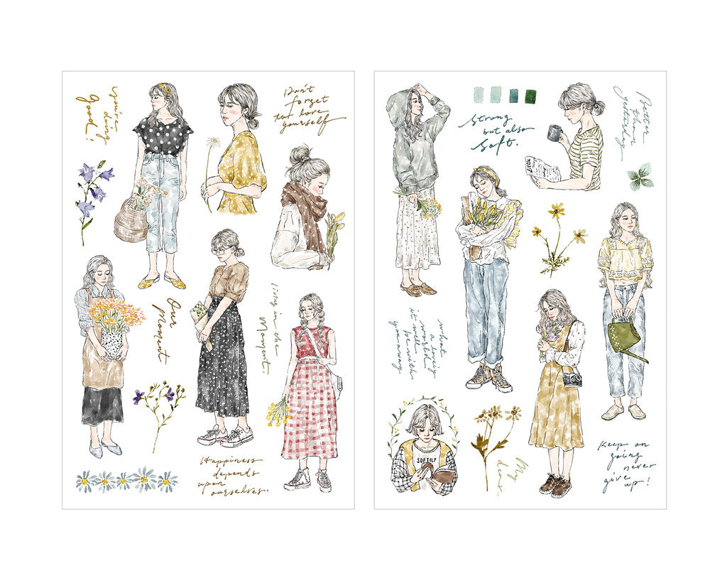 Pion - Planner Sticker - She Girl <Outgoing>
