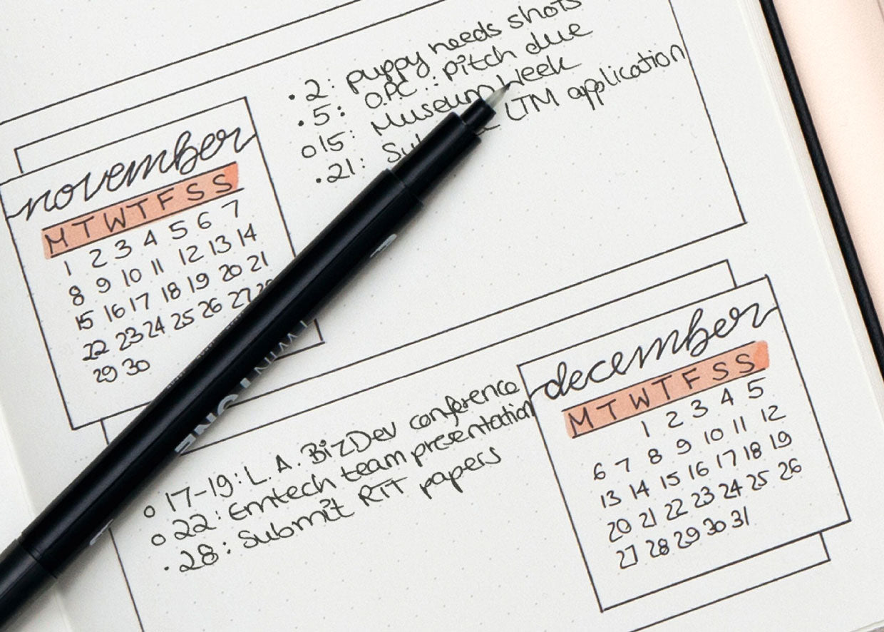 habit tracking stationery