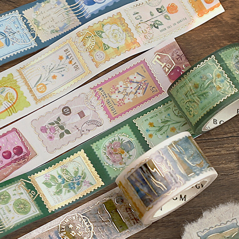 BGM - Washi Tape - Plant Green <Outgoing>
