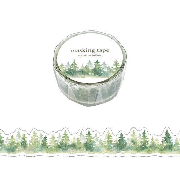 Mind Wave - Washi Tape - Trees (Die-Cut)