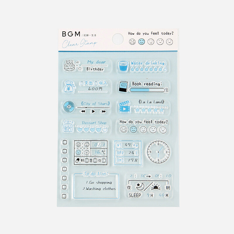 BGM - Stamp - Life Record