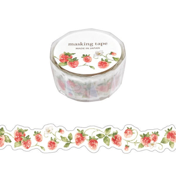 Mind Wave - Washi Tape - Strawberry (Die-Cut)