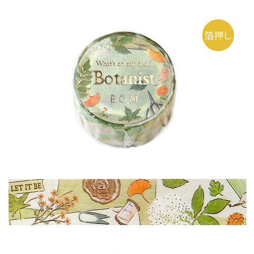 BGM - Washi Tape - Botanist