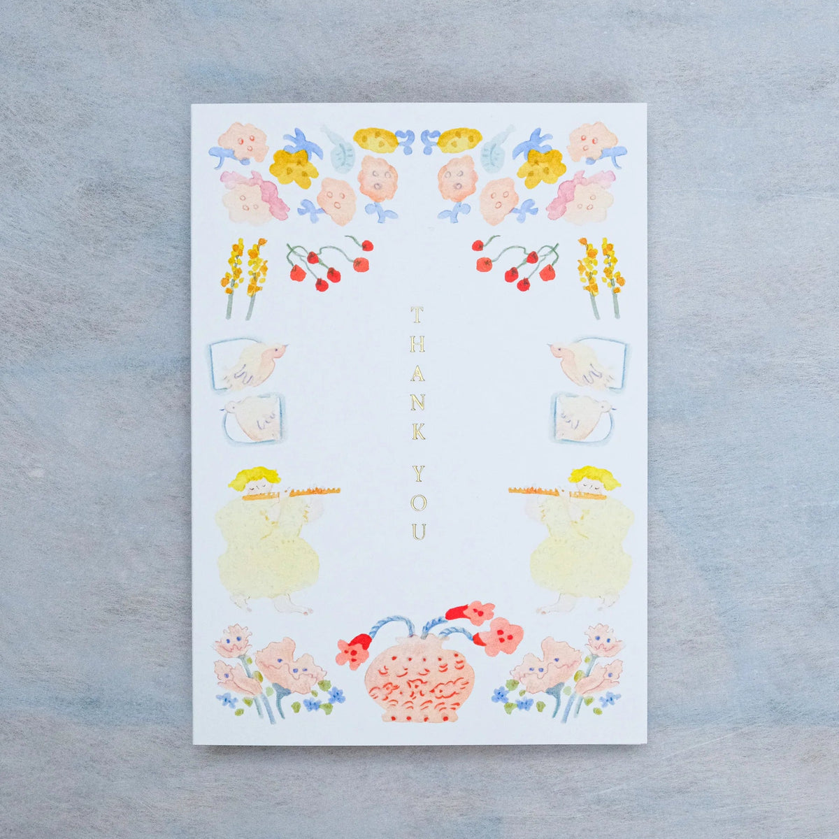 Dodolulu - Card - Thank You - Flute