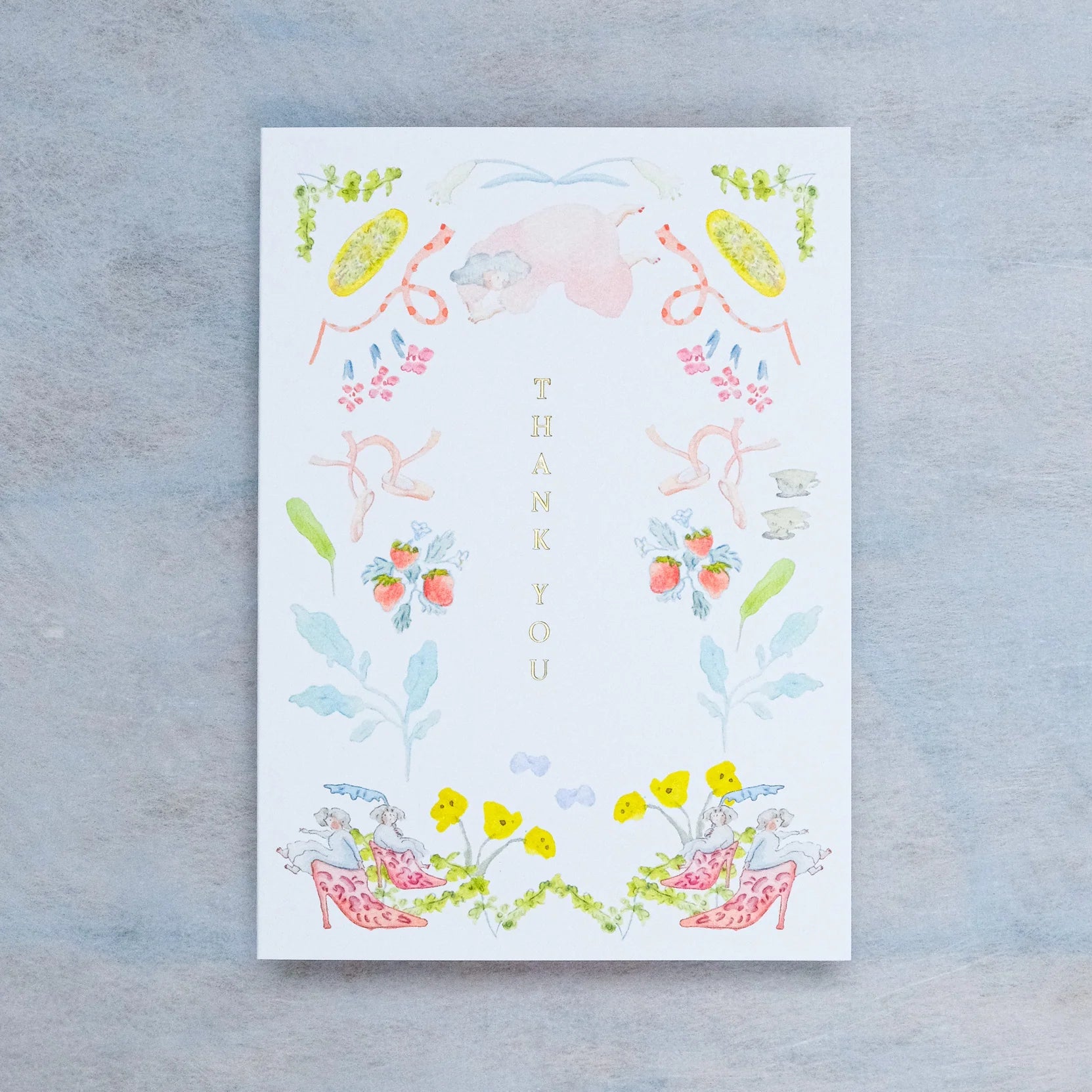 Dodolulu - Card - Thank You - Dancing in the Air