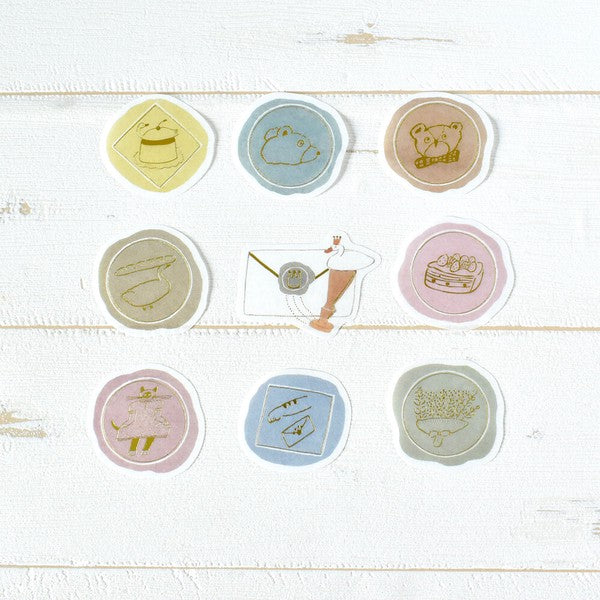 Papier Platz - Planner Sticker - Flake Seal - Sealing Stamp