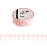 Mind Wave - Washi Tape - Pink Check