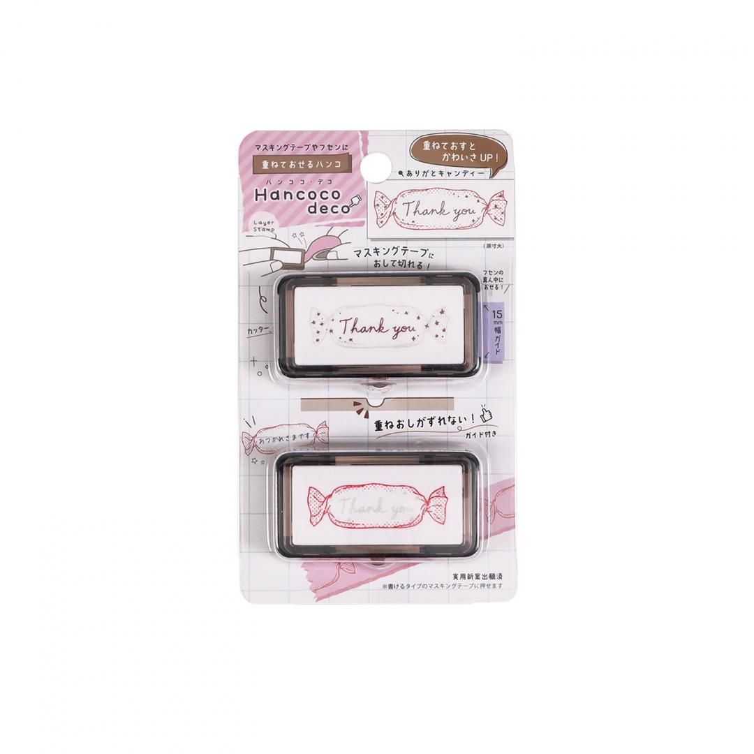 Kutsuwa - Stamp - Hancoco Deco - Thank You Candy