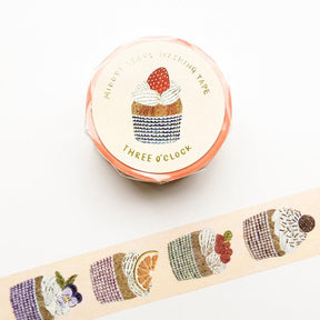 Cozyca Products - Washi Tape - Three O'Clock (Midori Asano)