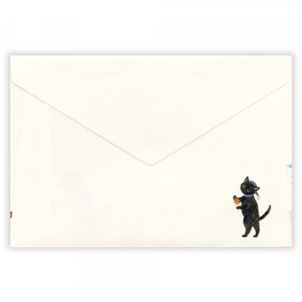NB Japan - Letter Set - Ressa - Night Cat