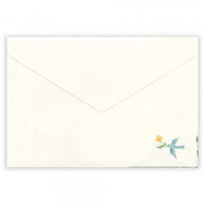 NB Japan - Letter Set - Ressa - Rabbit With Flowers