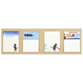 NB Japan - Sticky Notes - Ressa - Night Cat