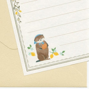 NB Japan - Letter Set - Ressa - The Otter and the Madeleine (Mini)