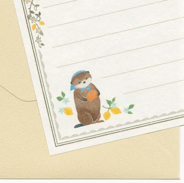 NB Japan - Letter Set - Ressa - The Otter and the Madeleine (Mini)