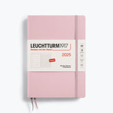 Leuchtturm1917 - 2025 Diary - Weekly Notebook - A5 - Powder (Hard)