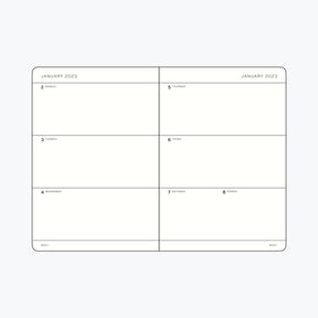 Leuchtturm1917 - 2025 Diary - Weekly Planner - B6+ - Sky