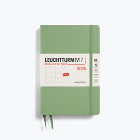 Leuchtturm1917 - 2025 Diary - Weekly Planner - B6+ - Sage