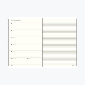 Leuchtturm1917 - 2026 Diary - Weekly Notebook - B5 - Deep Sea