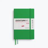 Leuchtturm1917 - 2026 Diary - Weekly Planner - B6+ - Spring Leaf