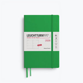 Leuchtturm1917 - 2026 Diary - Weekly Planner - B6+ - Spring Leaf