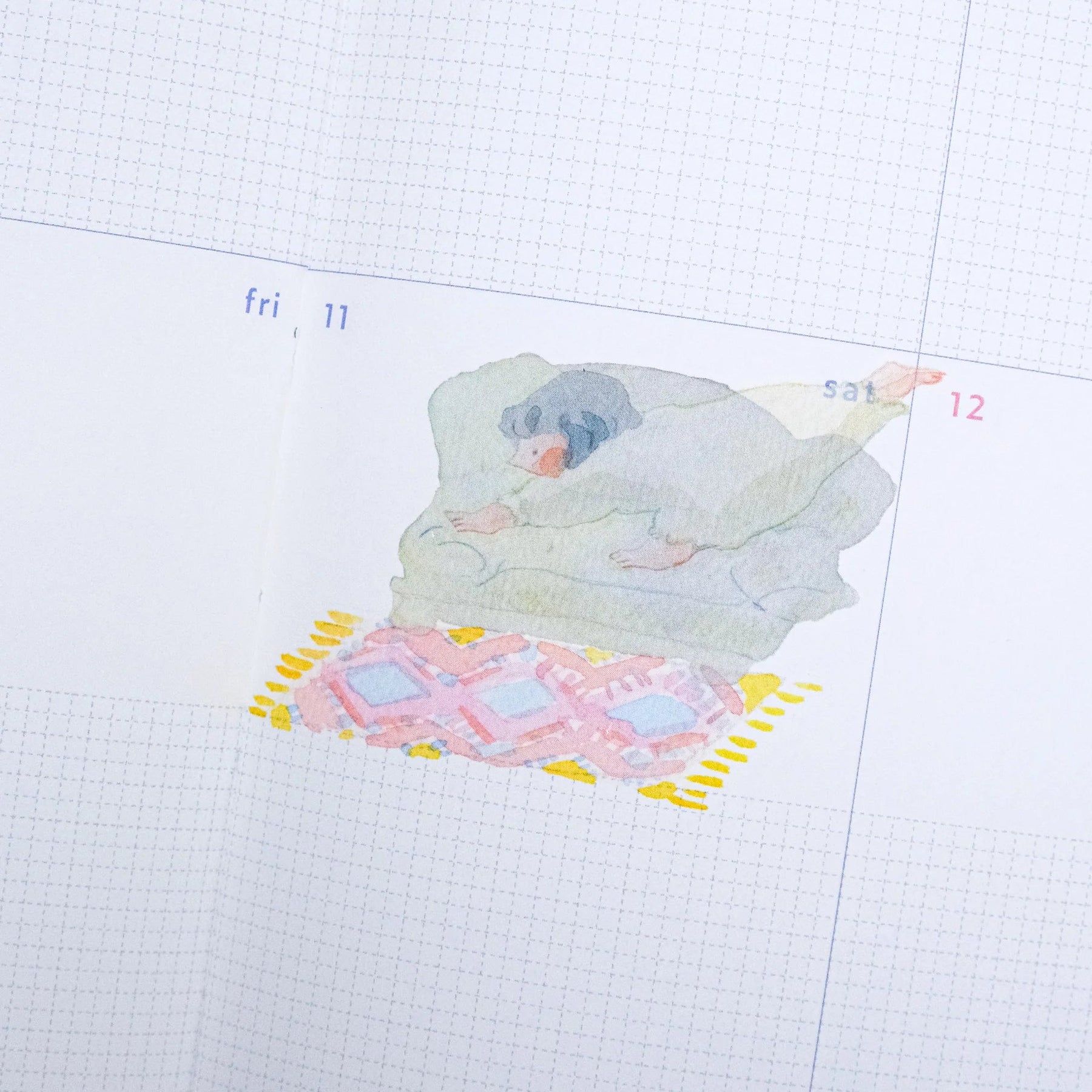 Dodolulu - Planner Sticker - Some Lazy Exercises