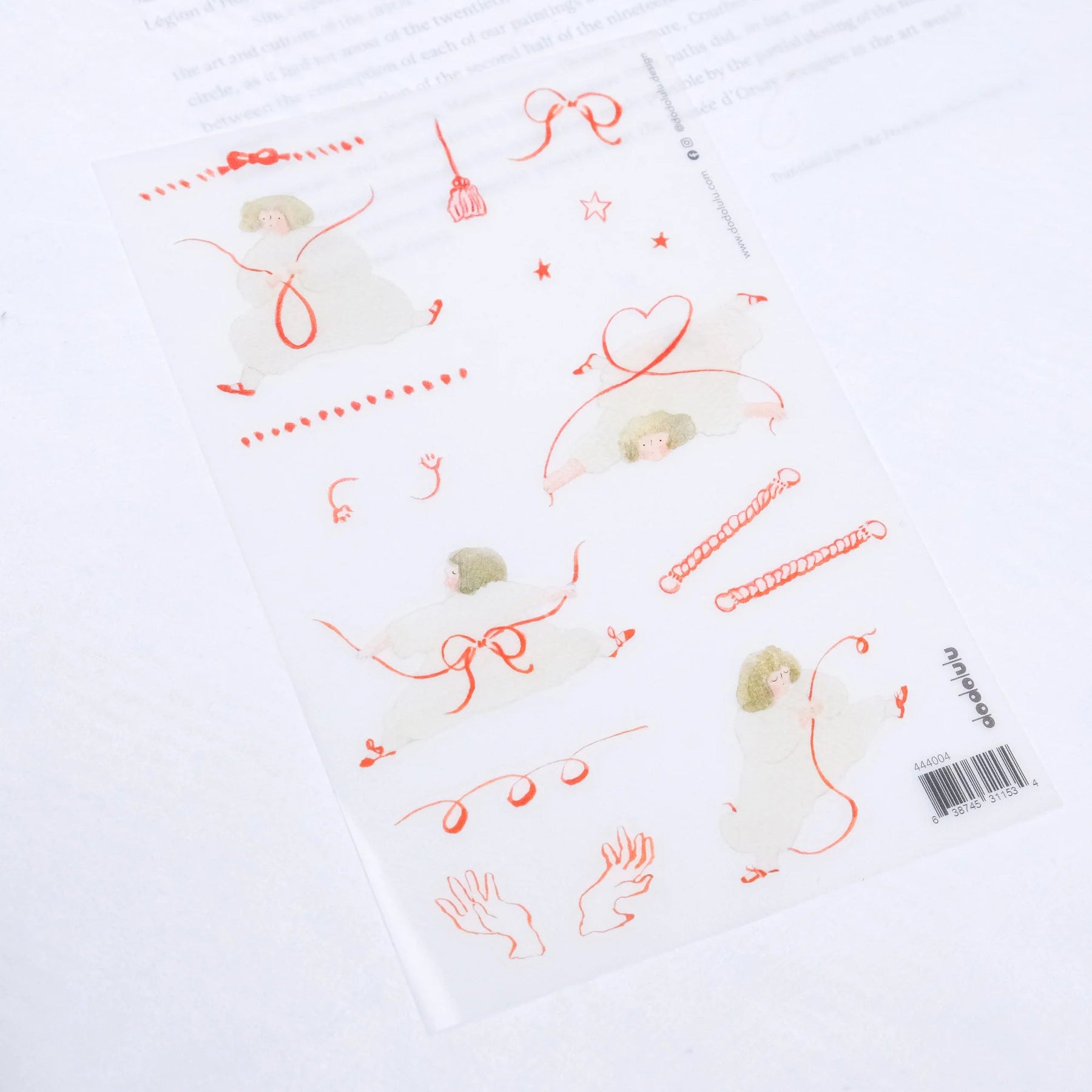 Dodolulu - Planner Sticker - Some Red Lines