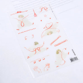 Dodolulu - Planner Sticker - Some Red Lines