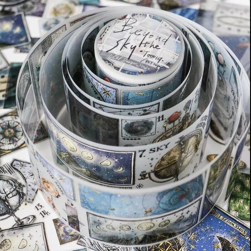 LCN Design Studio - Washi Tape - Beyond The Sky Stars (PET) <Outgoing>