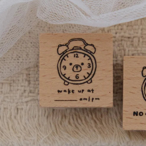Eileen Tai - Stamp - Good Night - Wake Up At __ am/pm