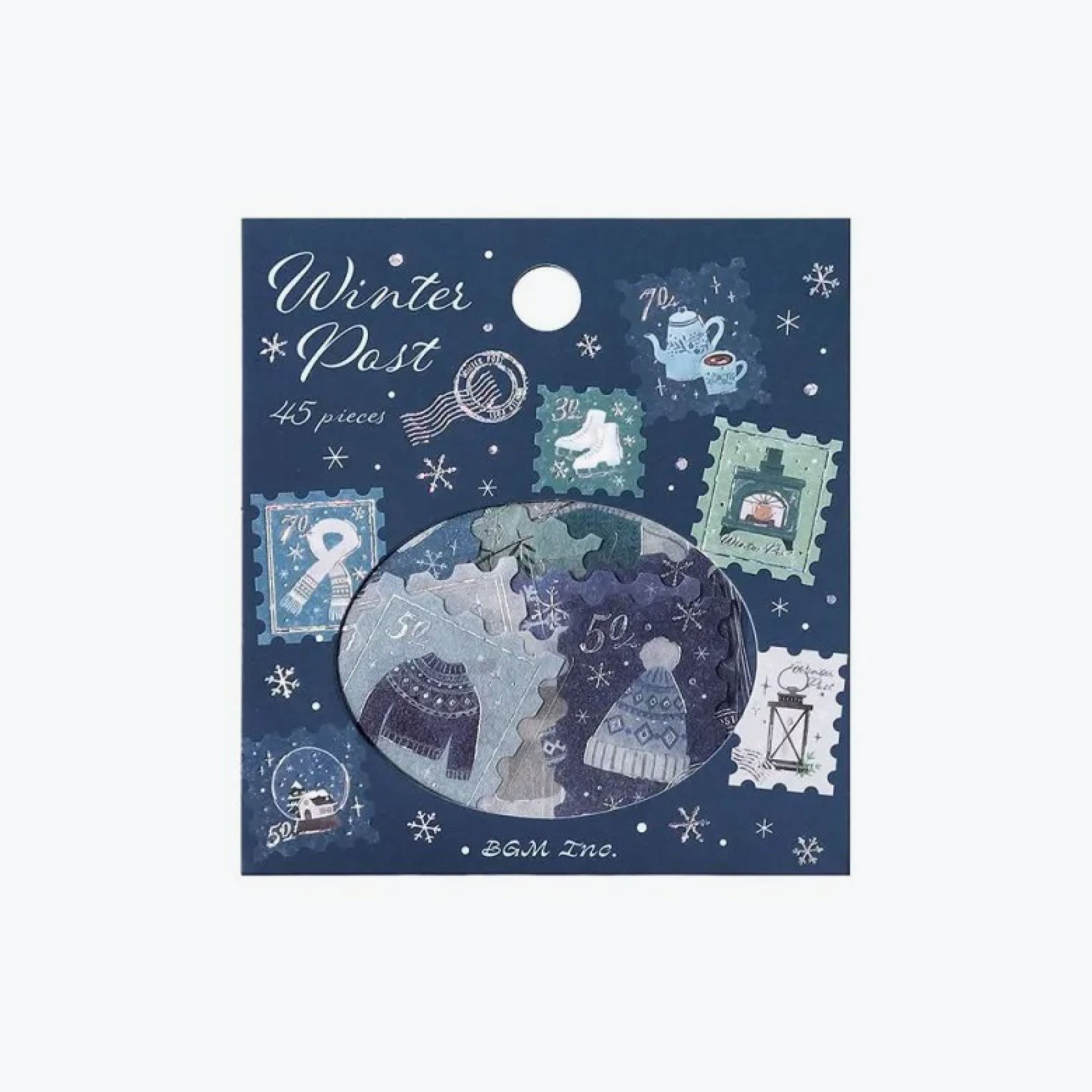 BGM - Planner Sticker - Flake Seal - 2025 Winter Limited - Winter Letter <Outgoing>