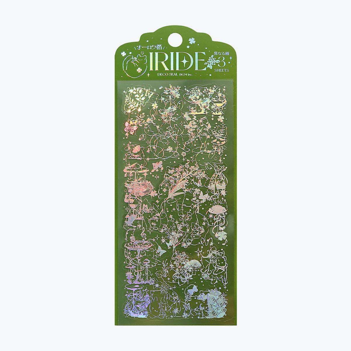 BGM - Planner Sticker - Clear PET - Iride Vol. 5 - Friends in the Forest
