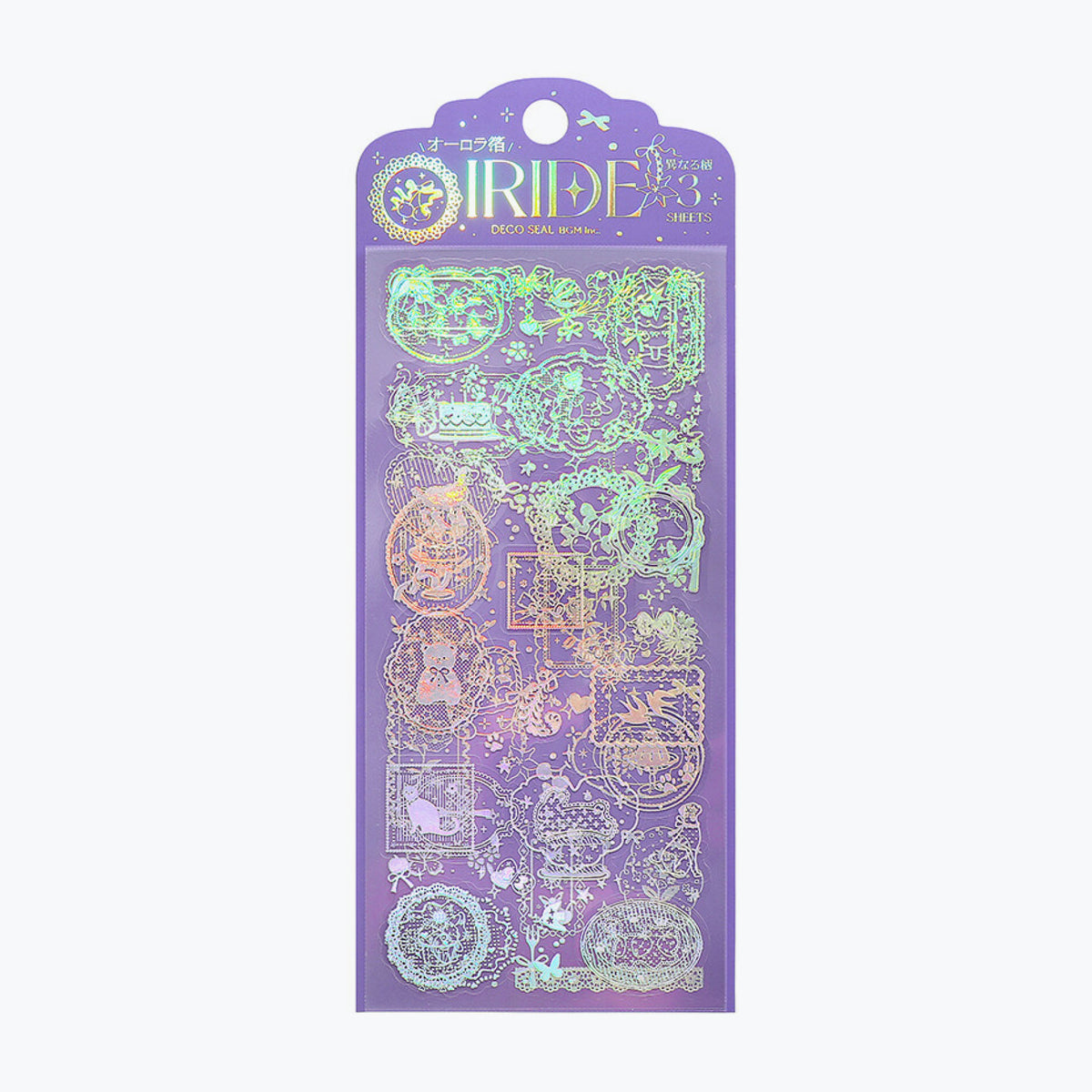 BGM - Planner Sticker - Clear PET - Iride Vol. 5 - Dreaming Waltz
