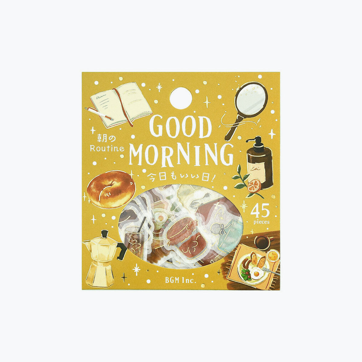 BGM - Planner Sticker - Flake Seal - Another Great Day - Good Morning
