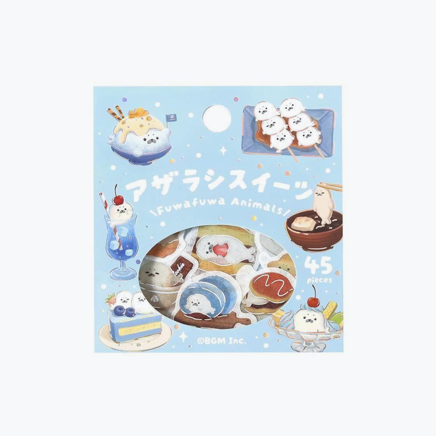 BGM - Planner Sticker - Flake Seal - Fluffy Animals Vol. 2 - Seal Sweets