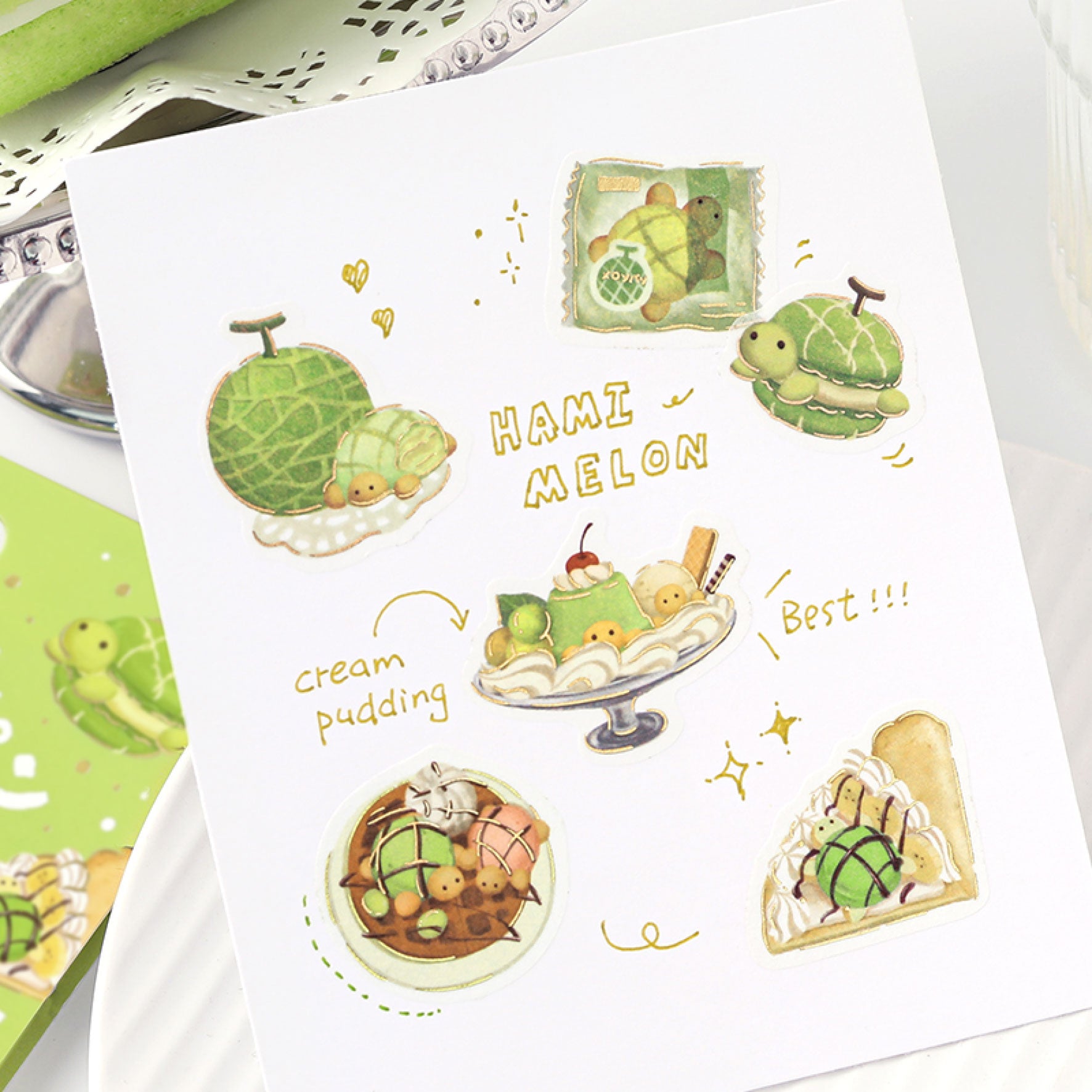 BGM - Planner Sticker - Flake Seal - Fluffy Animals Vol. 2 - Turtle Bread
