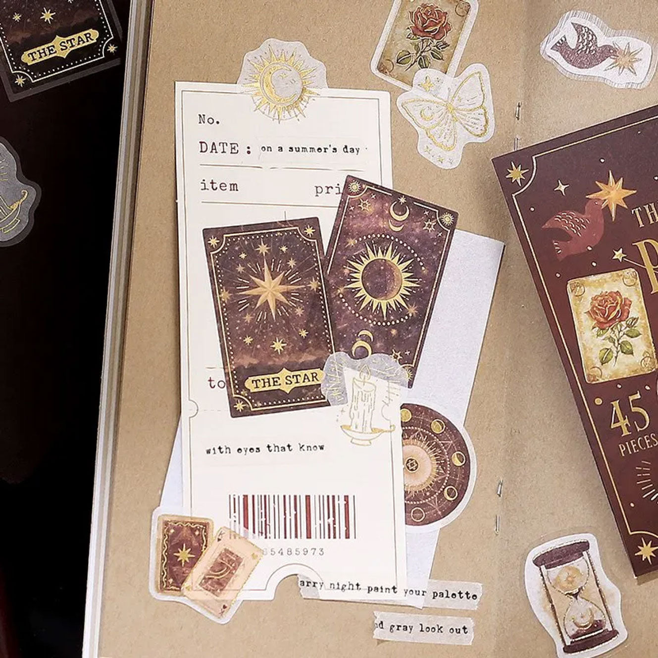 BGM - Planner Sticker - Flake Seal - Fortune - Passion <Outgoing>