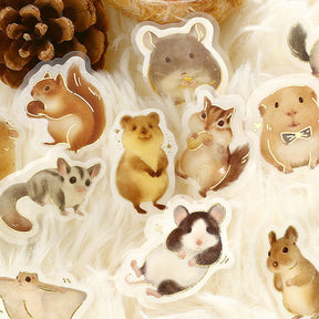 BGM - Planner Sticker - Flake Seal - Ippai - Animals