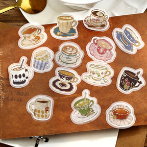 BGM - Planner Sticker - Flake Seal - Ippai - Cups