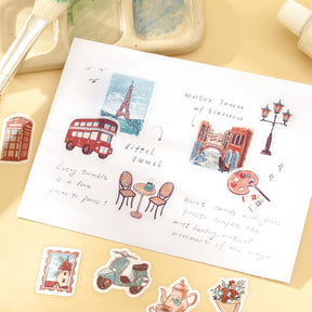 BGM - Planner Sticker - Flake Seal - Journey - To the World