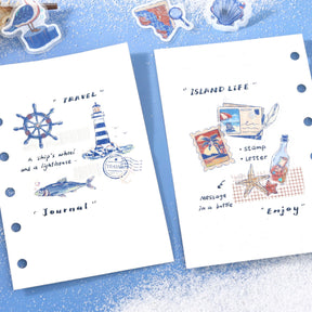 BGM - Planner Sticker - Flake Seal - Journey - To the Sea