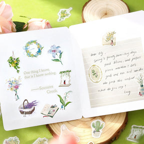 BGM - Planner Sticker - Flake Seal - Petit Story - Garden