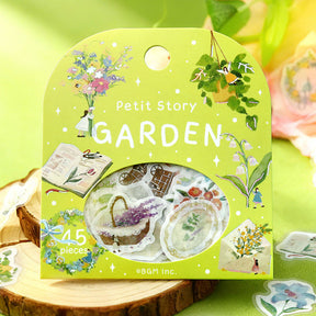 BGM - Planner Sticker - Flake Seal - Petit Story - Garden